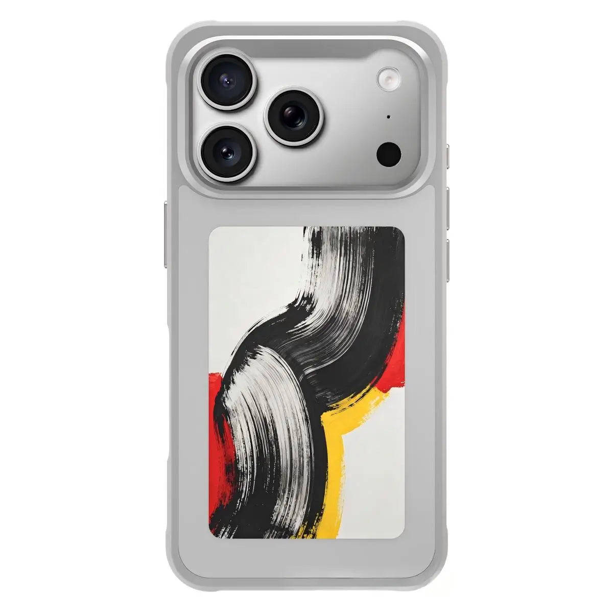 4.0" E-ink Display Phone Case for iPhone 17/17 Pro/17 Pro Max, Custom Selfie, Zero Power, Wireless Charging & NFC