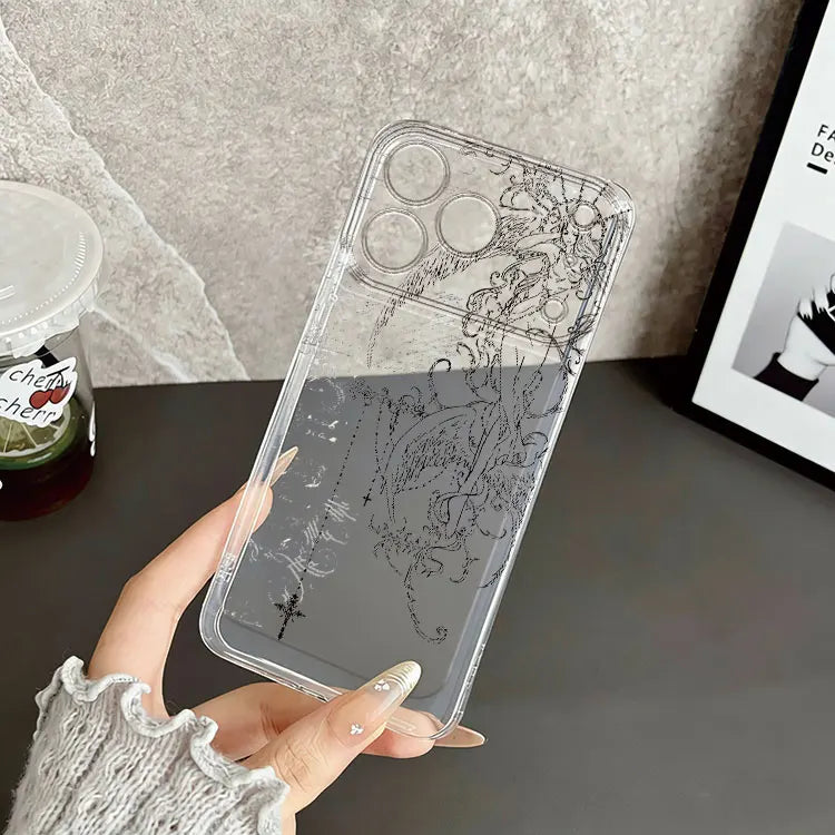 The Phone for iPhone17Air 16 15 14 13 12 11 Pro Max X XS XR XSMAX 7 8 6 6S PlusWinged Goddess