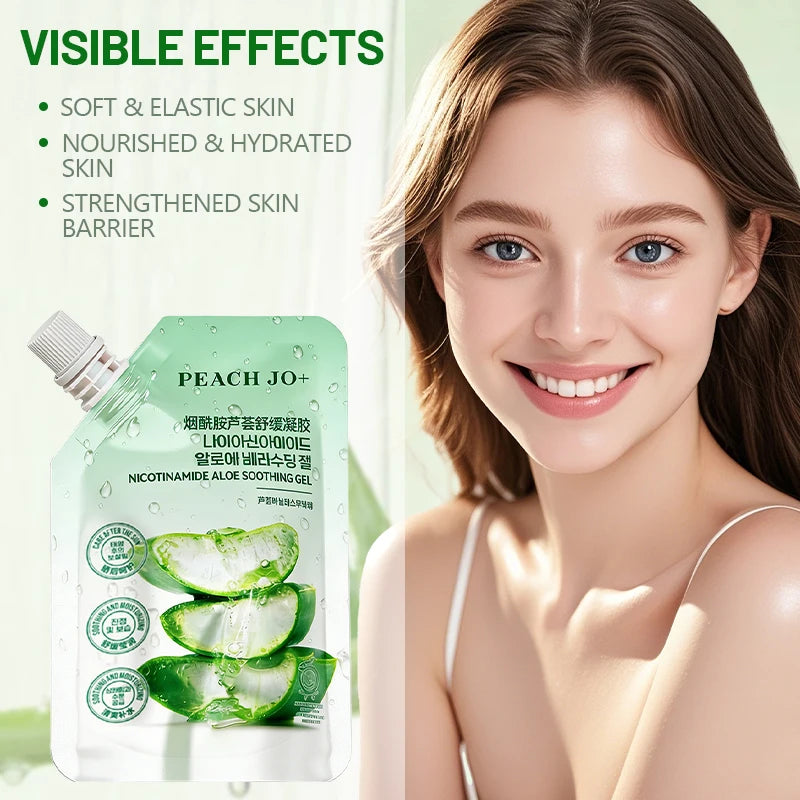 100g Aloe Vera Moisturizing Face Cream Repairs Dry Skin Protects Skin Lubricates and Tightens Skin Care Products for Women & Men