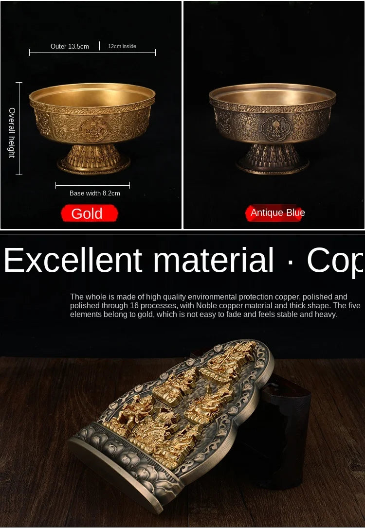 Tibet Buddhism Water God of Wealth Yellow God of Wealth Six Road God of Wealth the Five Jambhalas Tibetan Bala Buddha Offering