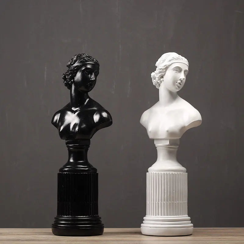 Home Decoration Goddess Statue Model Light Luxury Livingroom Bedroom Office Hotel Hall Decor Art Crafts Figurines Ornaments