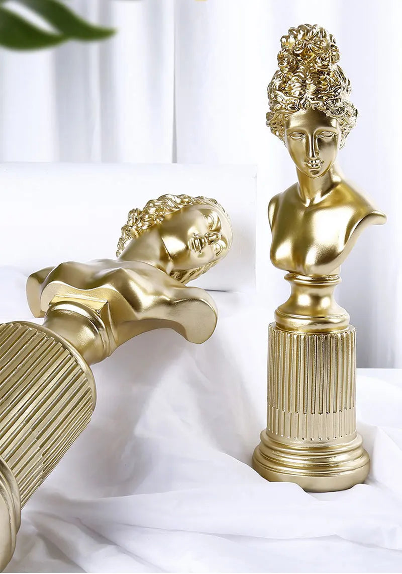 Home Decoration Goddess Statue Model Light Luxury Livingroom Bedroom Office Hotel Hall Decor Art Crafts Figurines Ornaments