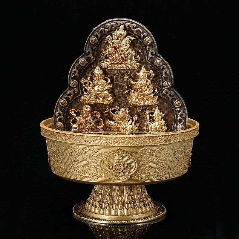 Tibet Buddhism Water God of Wealth Yellow God of Wealth Six Road God of Wealth the Five Jambhalas Tibetan Bala Buddha Offering