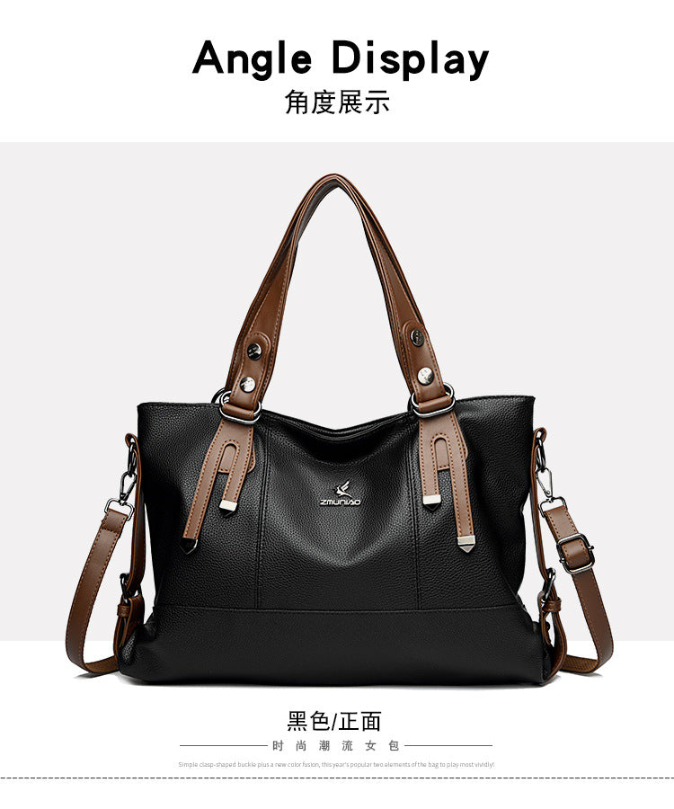 Bags Women's Bags New 2025 Crossbody Bags Women's Shoulder Bags Women's Atmospheric Middle-Aged Women's Handbags Women's One Piece Dropshipping