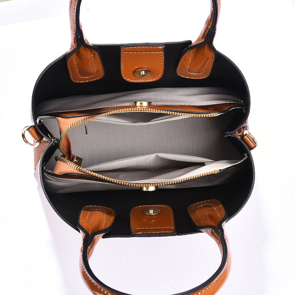 Trendy Handbags for Women 2026 New Crocodile Pattern Women's Bags European and American Fashion Handbags Single Shoulder Crossbody Bag