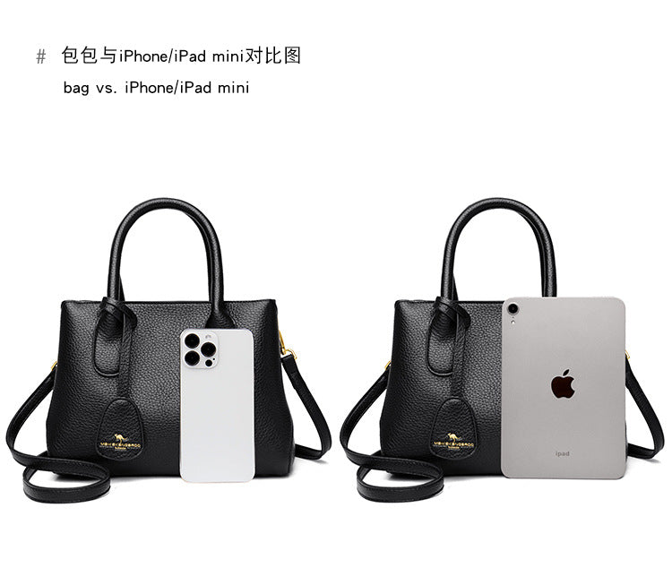 handbags Shoulder Hand Crossbody Bag 2025 New Commuter Ladies Fashion Middle-aged Handbag Mother