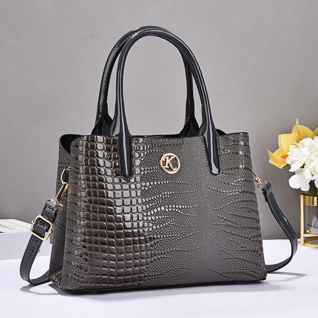 Trendy Handbags for Women 2026 New Crocodile Pattern Women's Bags European and American Fashion Handbags Single Shoulder Crossbody Bag
