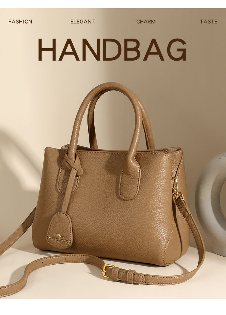 handbags Shoulder Hand Crossbody Bag 2025 New Commuter Ladies Fashion Middle-aged Handbag Mother