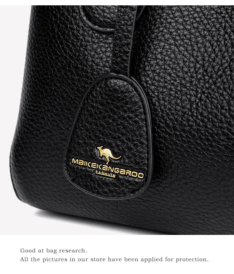 handbags Shoulder Hand Crossbody Bag 2025 New Commuter Ladies Fashion Middle-aged Handbag Mother