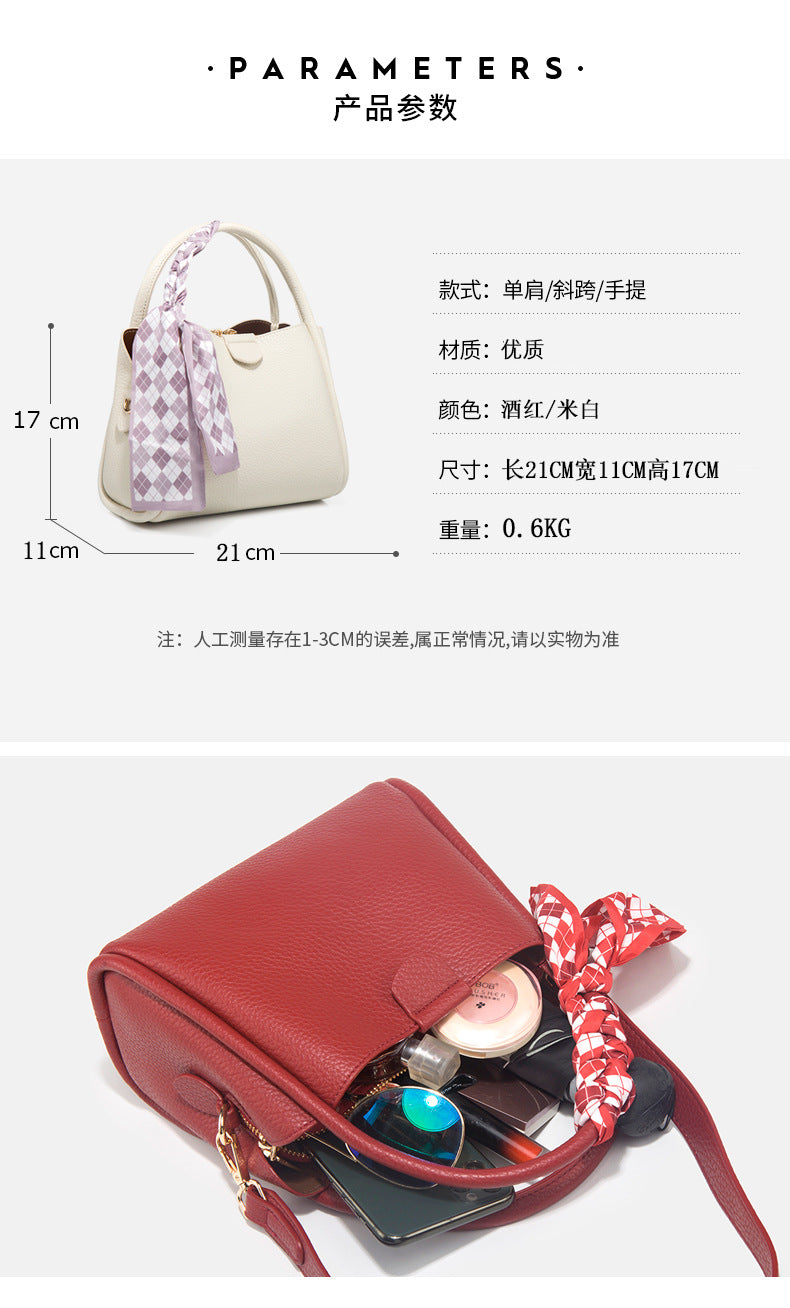 Handbags for Women 2025 New Summer Niche Bucket Bags Commuting Versatile Shoulder Crossbody Bags Popular Women's Bags
