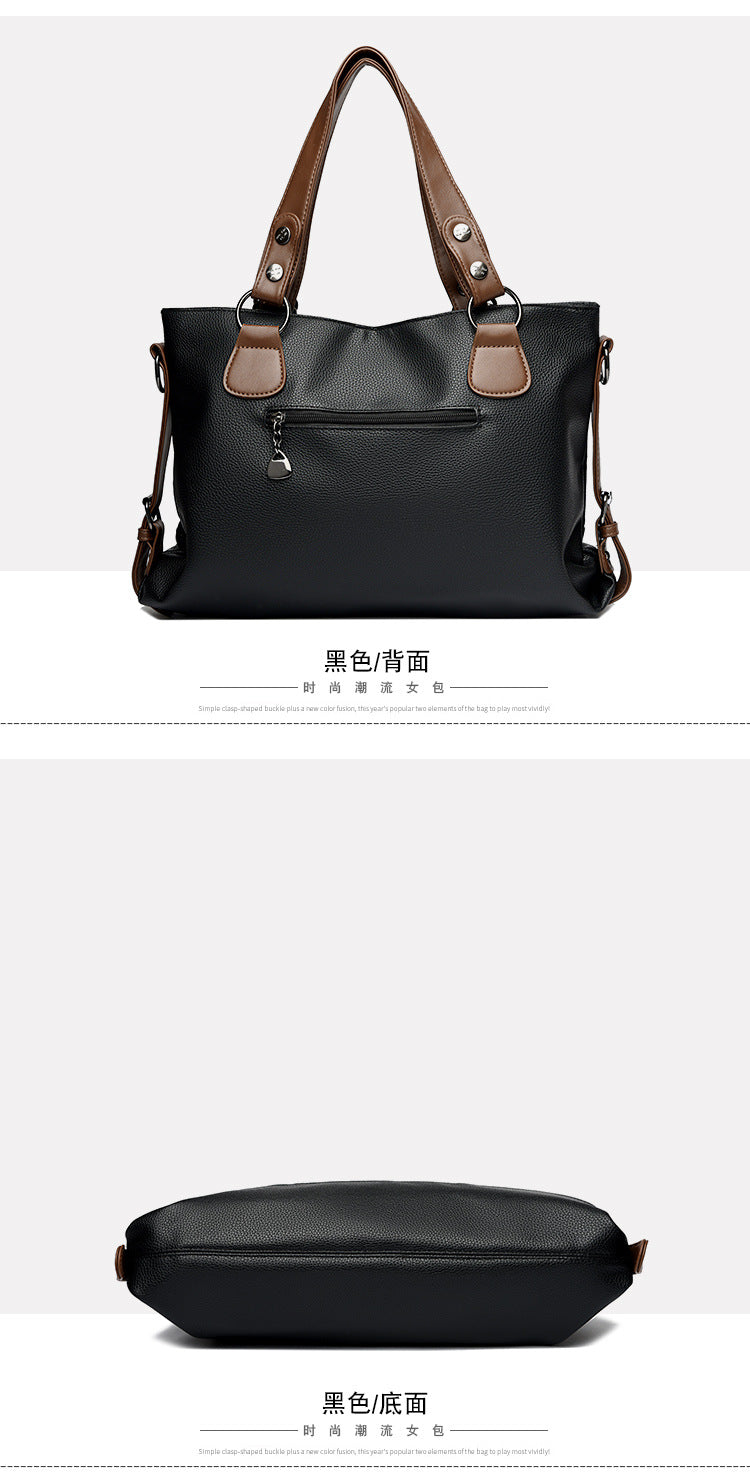 Bags Women's Bags New 2025 Crossbody Bags Women's Shoulder Bags Women's Atmospheric Middle-Aged Women's Handbags Women's One Piece Dropshipping