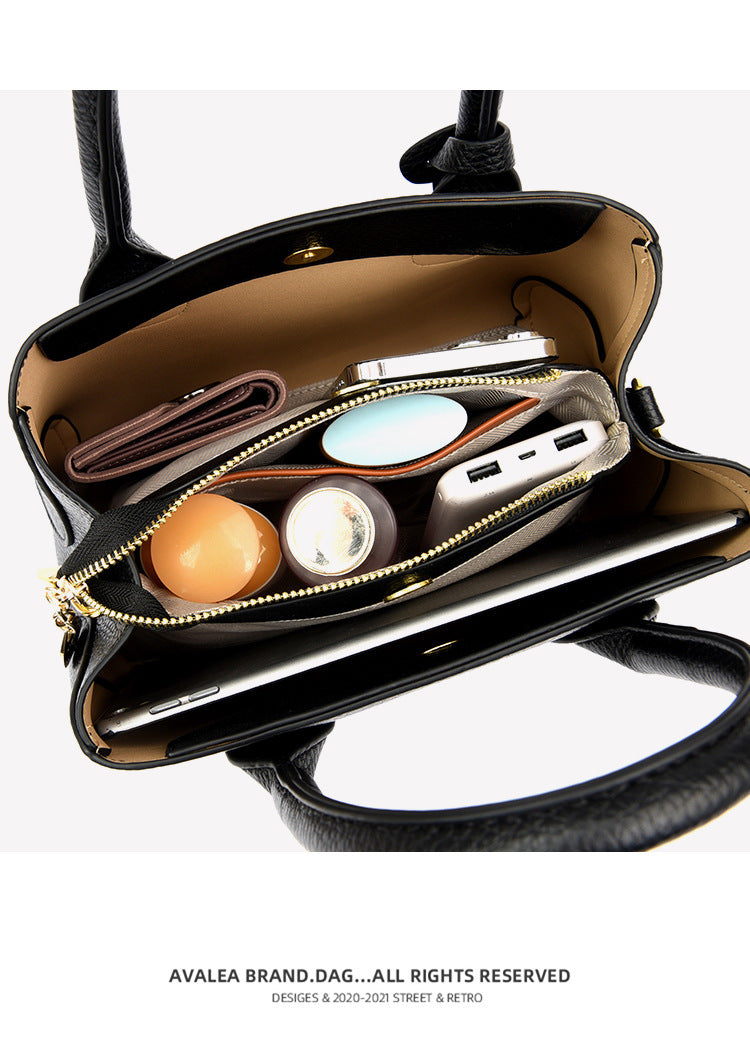 handbags Shoulder Hand Crossbody Bag 2025 New Commuter Ladies Fashion Middle-aged Handbag Mother