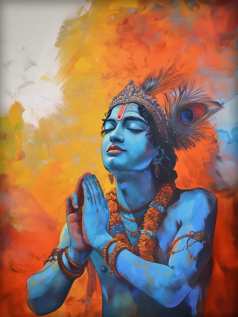 Divine Goddess Durga Hindu Indian Hindu Meditation Yoga Poster Print Wall Art Pictures Canvas Painting Living Room Home Decor