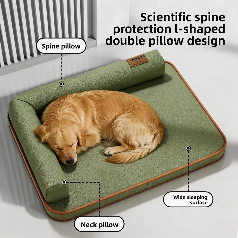 Dog Beds Large Removable Washable Dog Bed Medium-sized and Large Waterproof and Tear Resistant Dog Beds Suitable for All Seasons