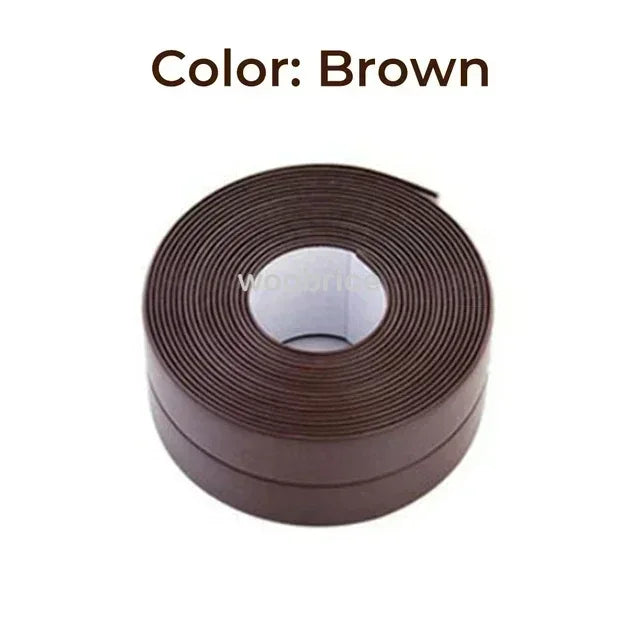 Sealing Waterproof Tape Bathroom and Kitchen Border Tape in The Bath Anti-mildew Caulking Sealed Waterproof Isolate Tape Sticker