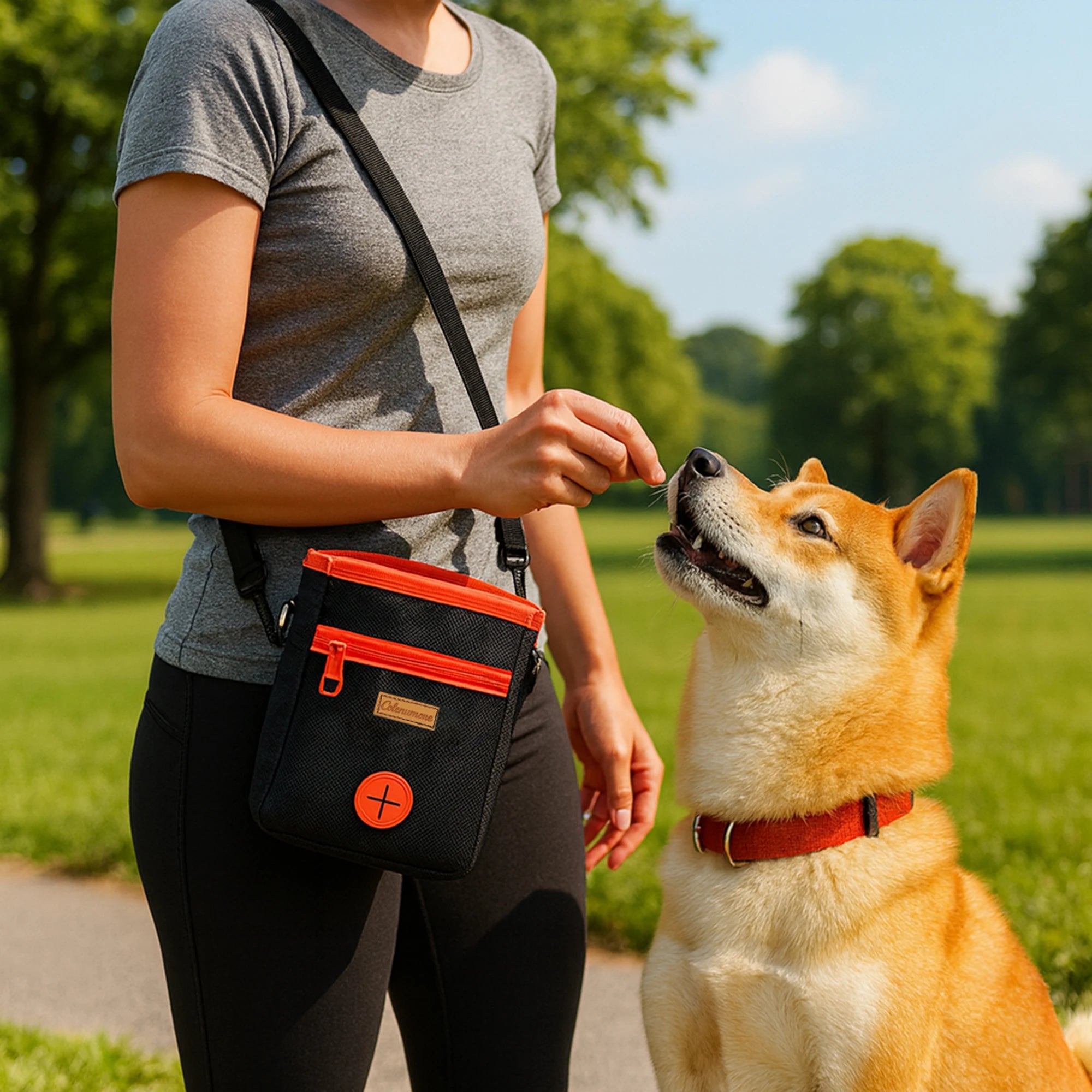 Pet Dog Food Packages Portable Outdoor Use Convenient Carrying Around Suitable Training Dogs Walking Dogs Containing Snack