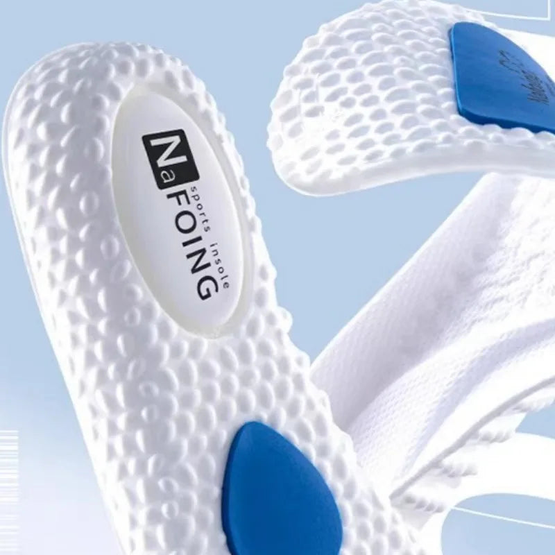 Arch Support Insoles Sneakers Height Increasing Shoe Pad Cuttable U-shaped Cup Shoes Cushion Relieve Foot Pressure Sports Insole