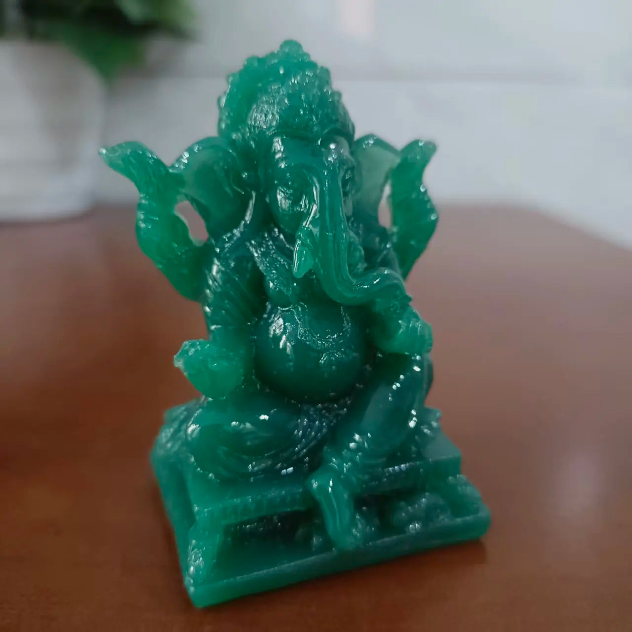 Lord Ganesha Buddha Statue Home Decoration Ganesh Elephant God Sculpture Figurines Ornaments Buddha Statues FengShui Lucky Gift