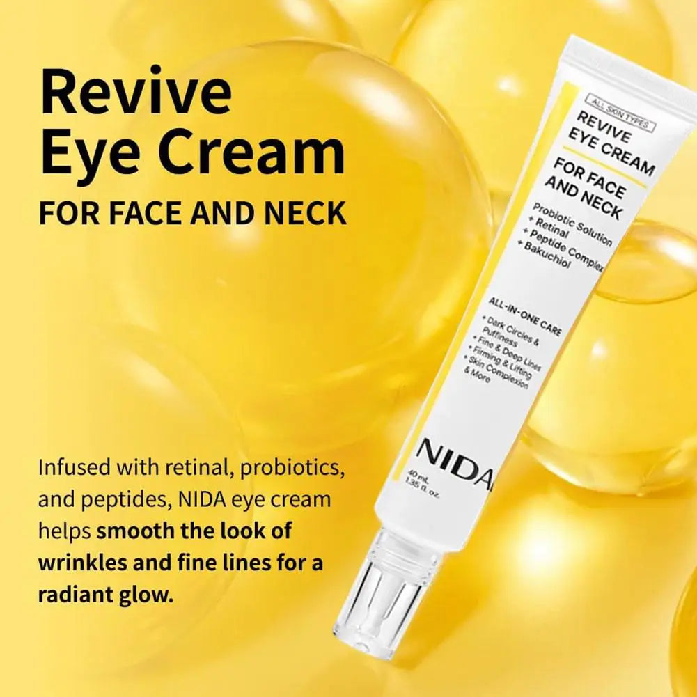 Eye Cream Sunscreen 2 in 1 Daily Moisturizing UV Protection Anti Wrinkle Dark Circles Puffiness Fast Absorb Non Greasy Eye Care