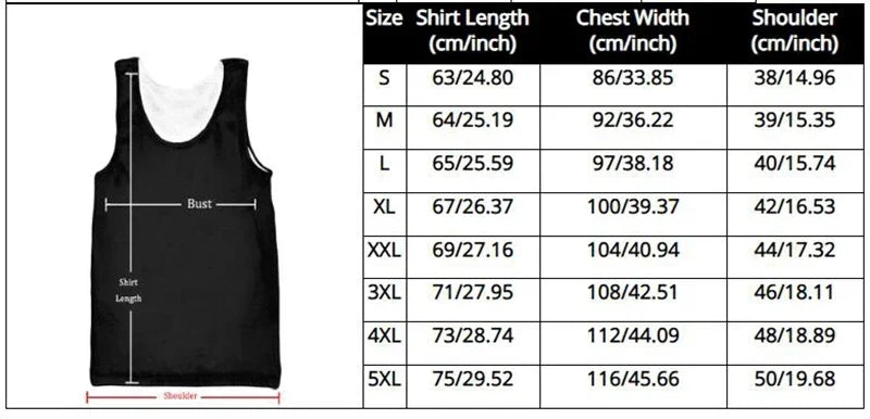CAVVING 3D Printed  Destruction Band  Tank Tops Harajuku Vest  Summer Undershirt Shirts Streetwear for Men/women