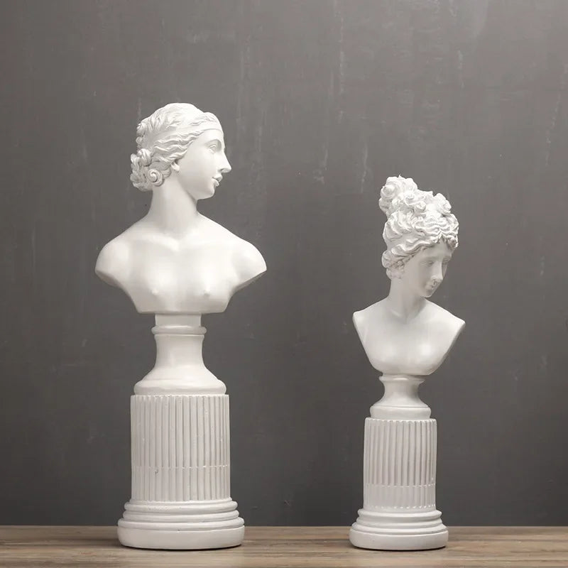 Home Decoration Goddess Statue Model Light Luxury Livingroom Bedroom Office Hotel Hall Decor Art Crafts Figurines Ornaments