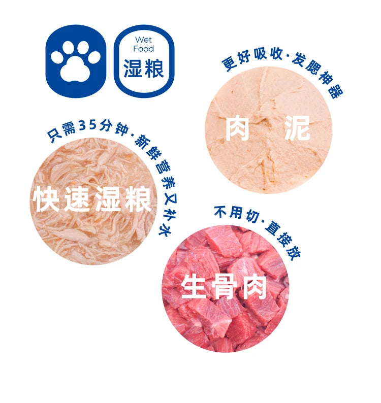 Pet cooking machine multi-functional cat and dog snacks staple food one-click start fresh and healthy