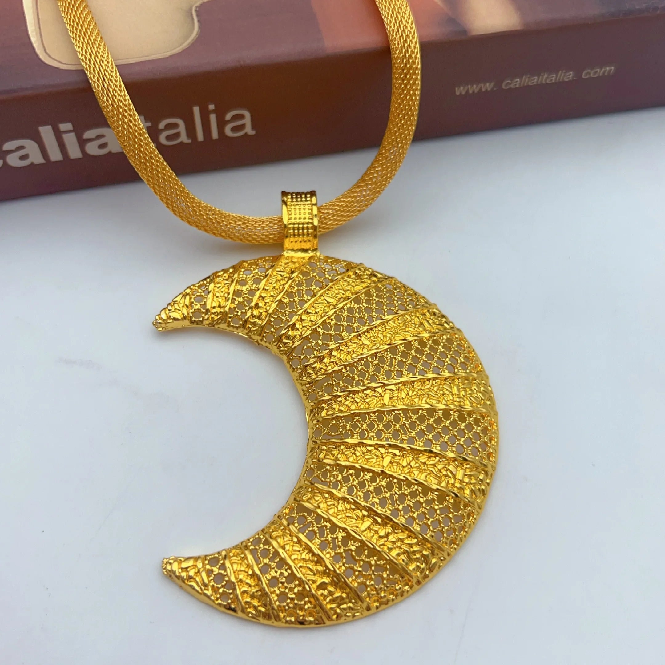Indian Necklace and Earrings Sets for Bridal Ethiopian Nigeria 24k Gold Color Dubai Jewelry Earrings Banquet Party Gifts
