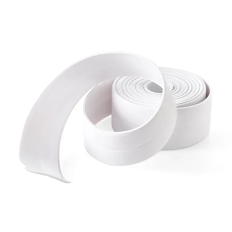 Sealing Waterproof Tape Bathroom and Kitchen Border Tape in The Bath Anti-mildew Caulking Sealed Waterproof Isolate Tape Sticker