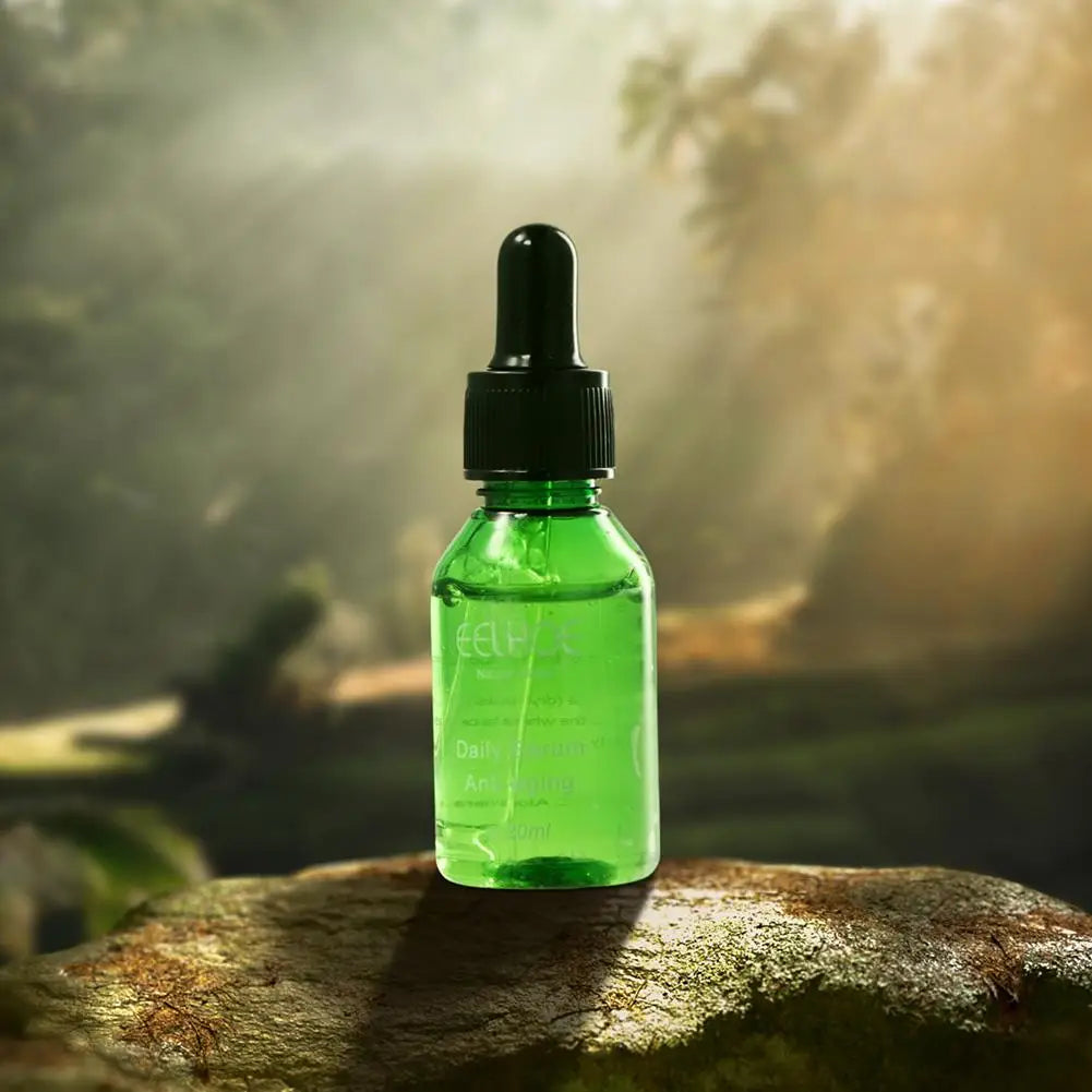 EELHOE Anti-Wrinkle Serum Aloe Vera Facial Essence Anti-aging,Relieve Fine Lines,Tighten Skin And Moisturizing Face Care Serum