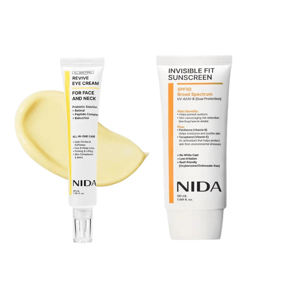 Eye Cream Sunscreen 2 in 1 Daily Moisturizing UV Protection Anti Wrinkle Dark Circles Puffiness Fast Absorb Non Greasy Eye Care