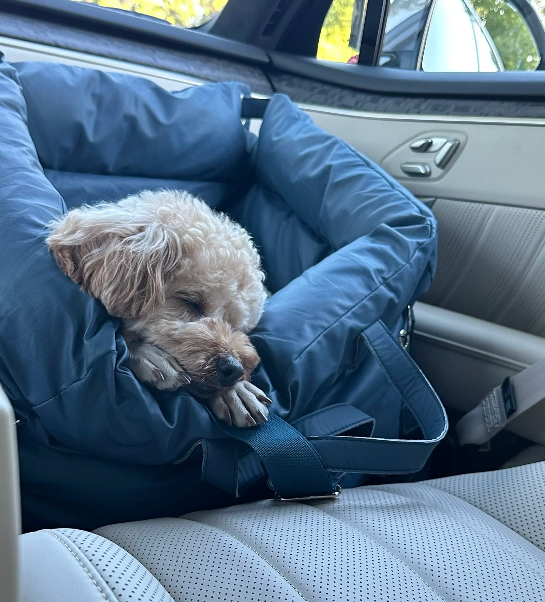 The Car Pet Bed Is Detachable and Washable, Suitable for All Four Seasons.waterproof and Biting Dog Bed Made of Leather PU