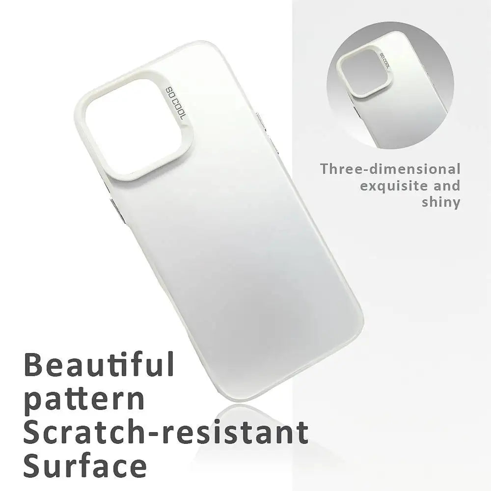M-Morad MDLR Morad04 Phone Case For iPhone 12 13 14 15 16 17Pro Max Plus Protect Plating Phone Cover
