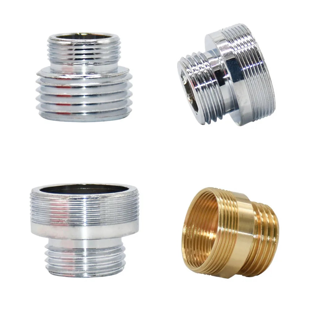Brass 1/2 x M16 M18 M20 M22 M24 M28 Thread Connector Silver Faucet Joints Water Purifier Accessory Kitchen Water Tap Adapter