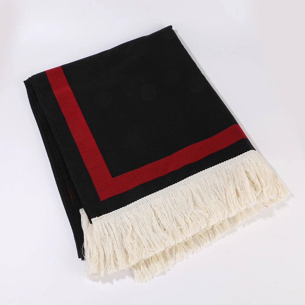 New Indian Nepalese Style Geometric Tassel Split Women Shawl Warm Air Conditioning Room Lady Cloak Poncho Capes Black Khaki
