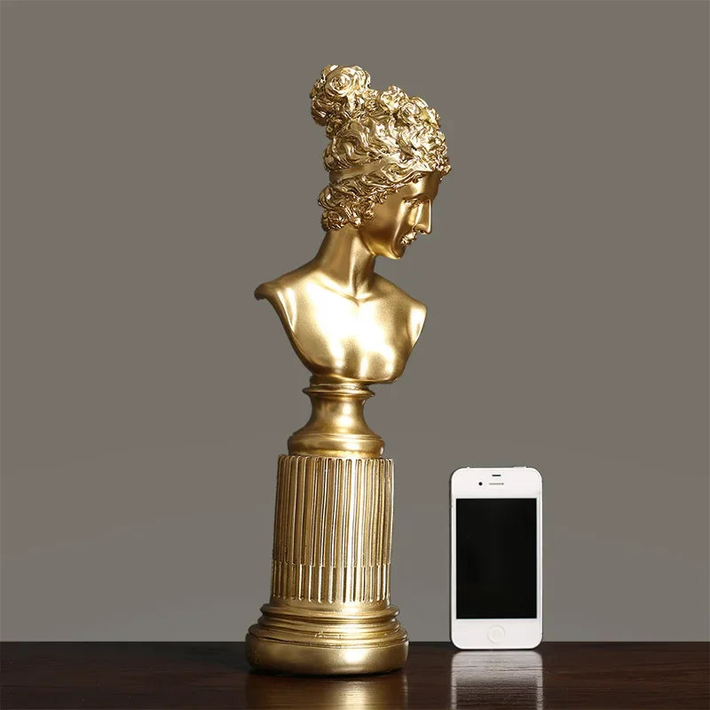 Home Decoration Goddess Statue Model Light Luxury Livingroom Bedroom Office Hotel Hall Decor Art Crafts Figurines Ornaments