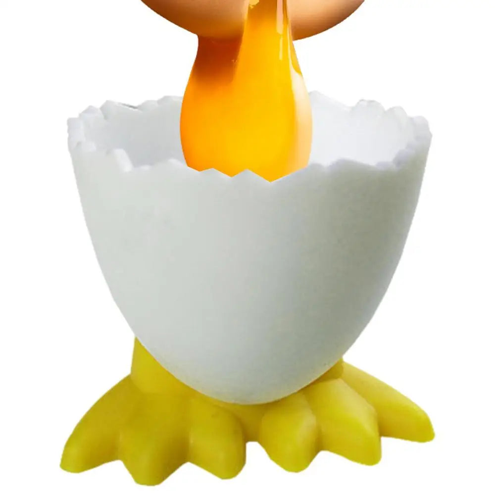 Egg Cup Egg Holder for Countertop Chicken Feet Egg Tray Egg Stand Tool Creative Fun Cutlery for Kitchen Bakery Home Table Decor