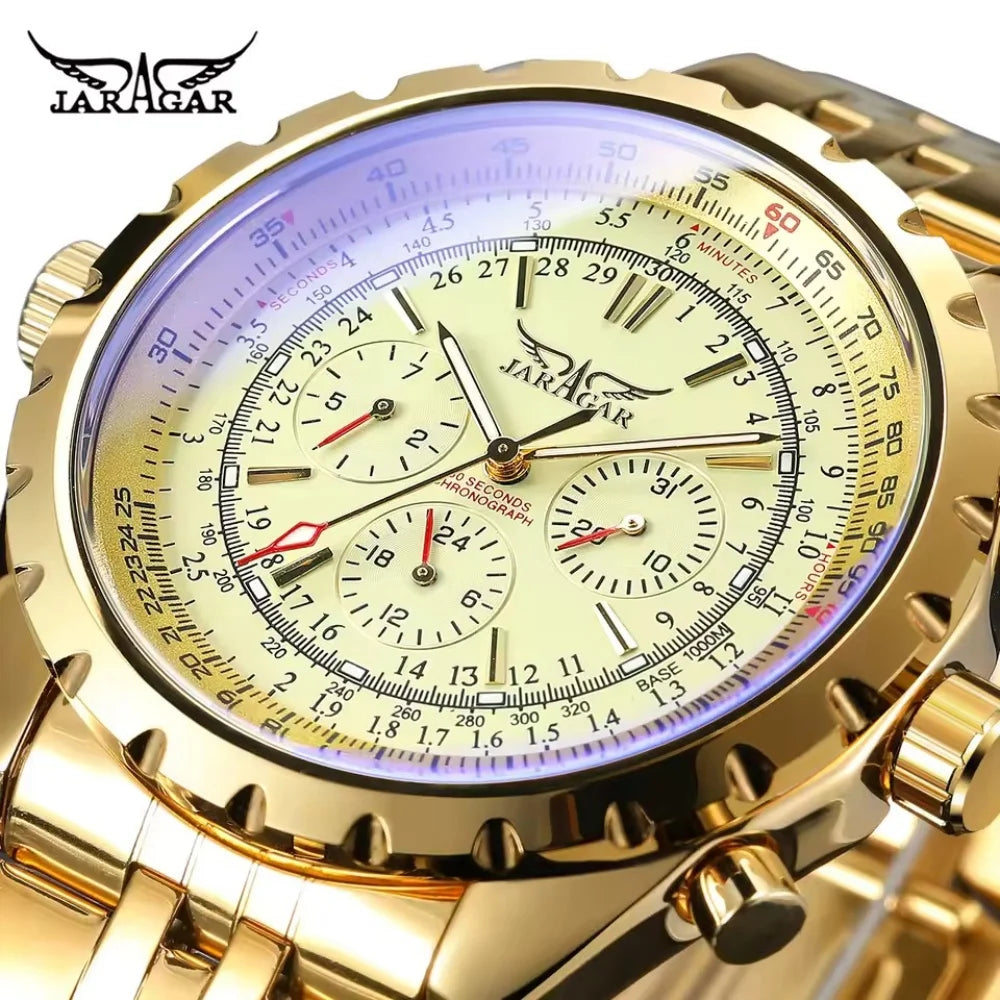 High-End Men's Watches Are a Stylish and Functionally Practical Mechanical Timepiece Made of Stainless Steel, Featuring a Hollow Design and a Large Dial. Its Attractive Appearance Makes It Suitable for Everyday Gifts, and It