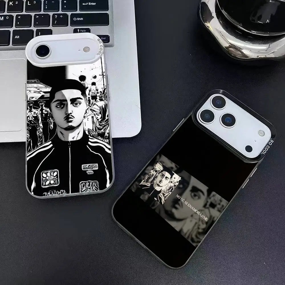 M-Morad MDLR Morad04 Phone Case For iPhone 12 13 14 15 16 17Pro Max Plus Protect Plating Phone Cover