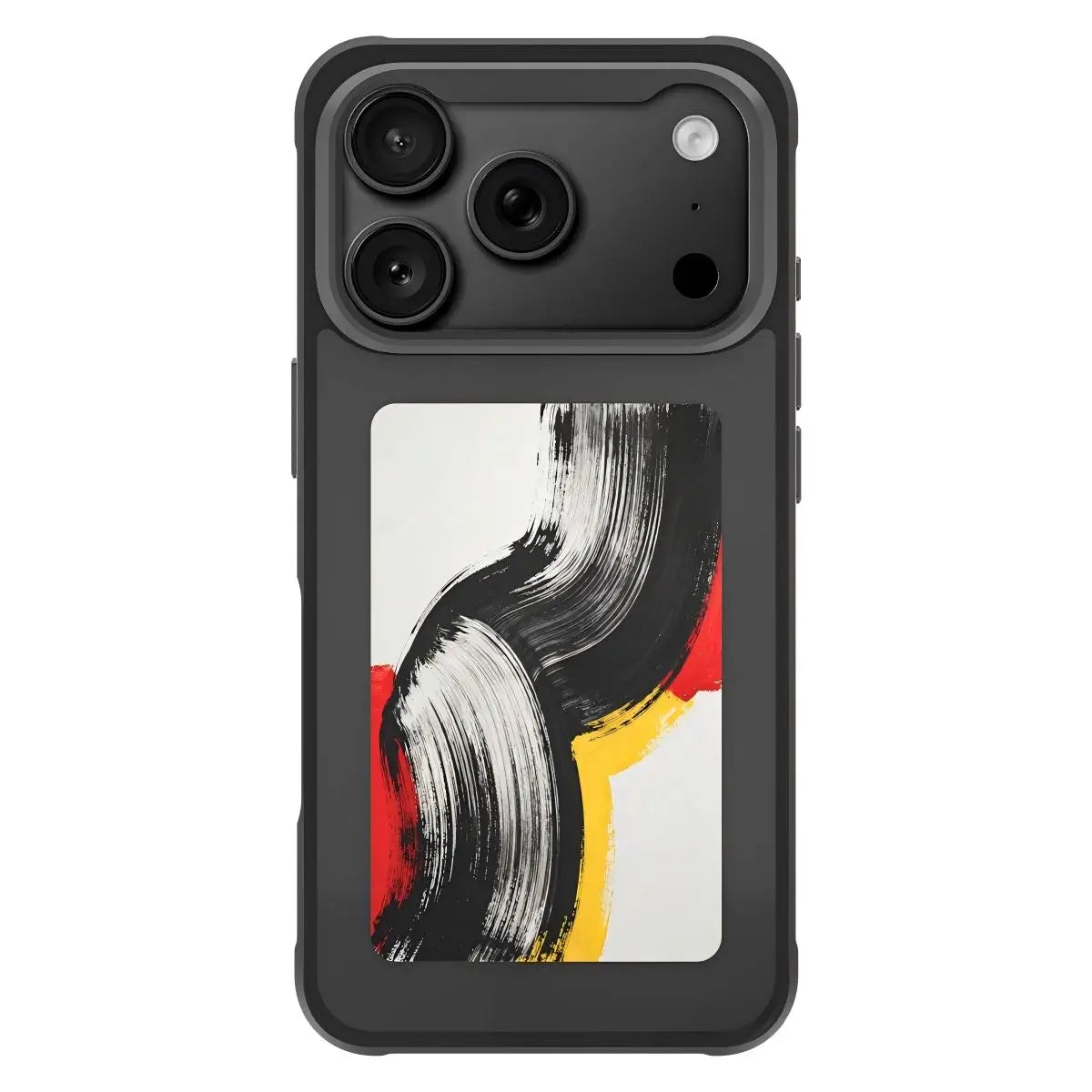 4.0" E-ink Display Phone Case for iPhone 17/17 Pro/17 Pro Max, Custom Selfie, Zero Power, Wireless Charging & NFC