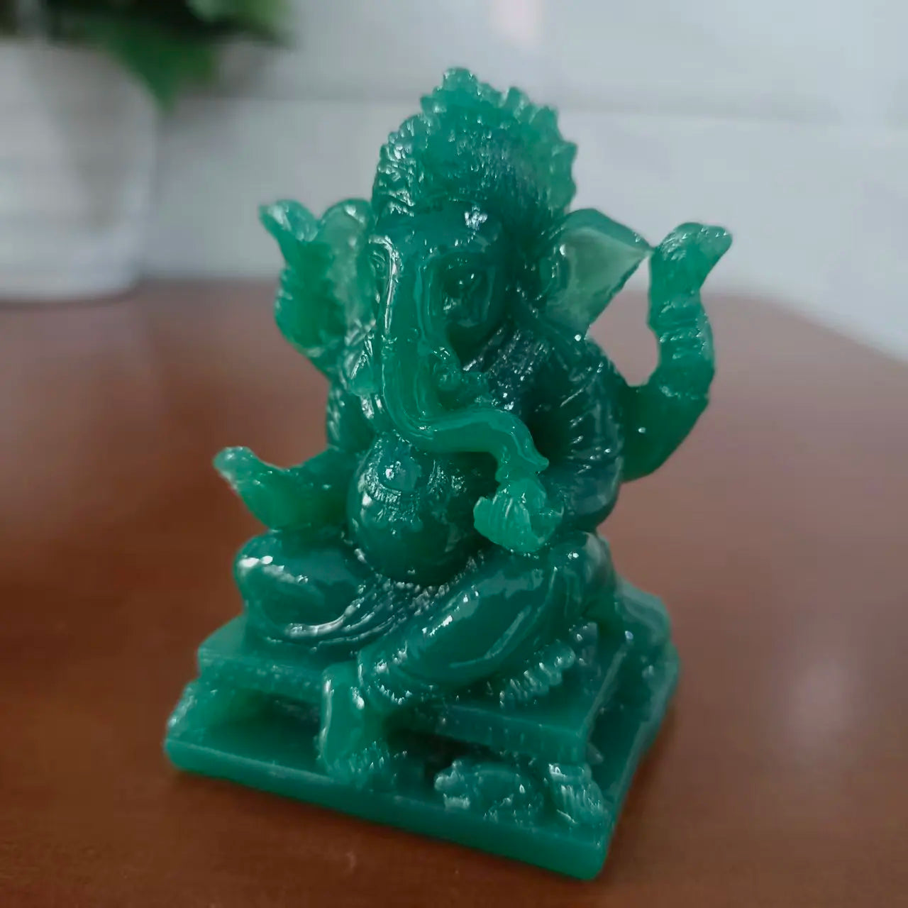 Lord Ganesha Buddha Statue Home Decoration Ganesh Elephant God Sculpture Figurines Ornaments Buddha Statues FengShui Lucky Gift