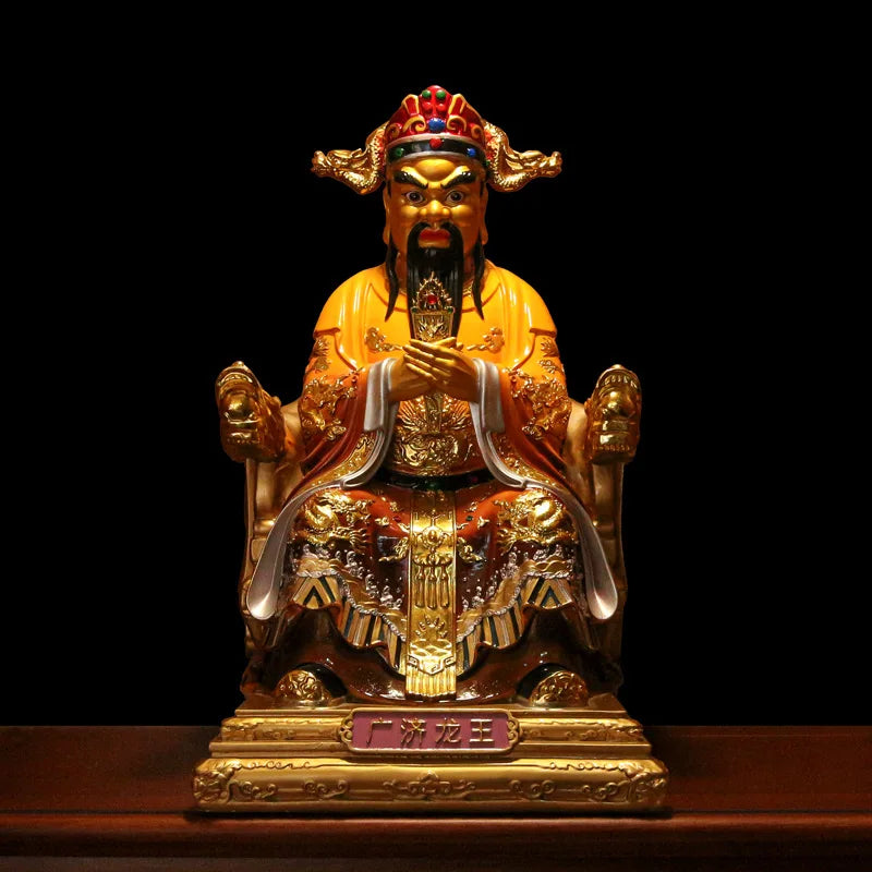 Guangji Dragon King, Bodhisattva, Maitreya Buddha, God Statue, Five Lord Buddha Statue Ornament