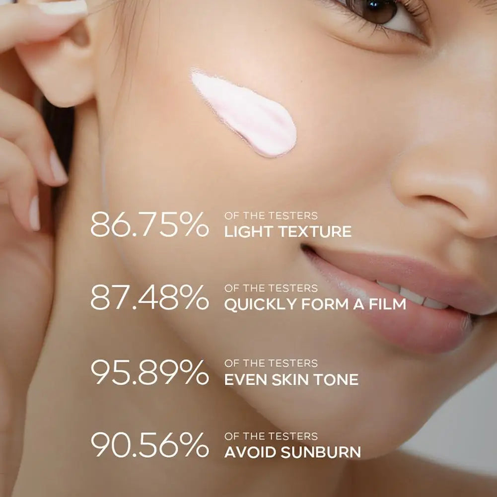 Sakura Sunscreen Cream SPF50 Moisturizing UV Protect Face Body Sunscreen Isolation Lotion Oil Control Reduce Melanin Skin Care