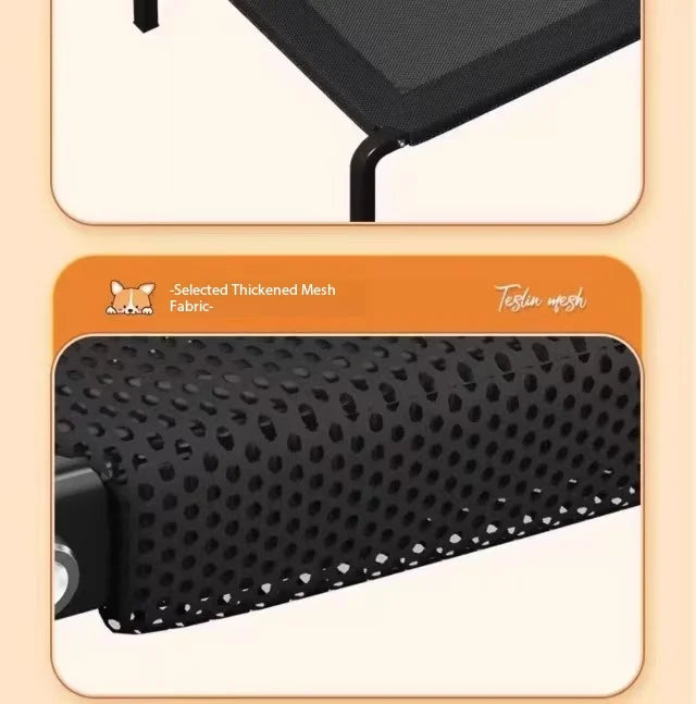 Dog Bed Summer Dogs Beds Breathable Camping Bed for Large Dog Sleeping Kennel Removable Dogs Washable Sofa Beds Pet Cushion Mat