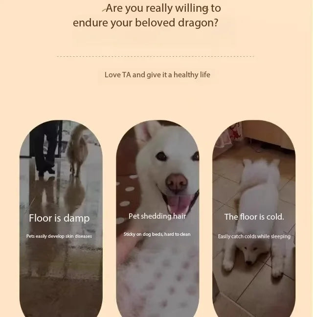 Dog Bed Summer Dogs Beds Breathable Camping Bed for Large Dog Sleeping Kennel Removable Dogs Washable Sofa Beds Pet Cushion Mat