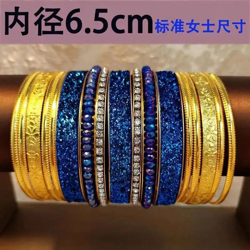 Indian Dance Multi Ring Bracelet Dai Dance Thai Dance Performance Accessories Performance Belly Dance Flying Dance