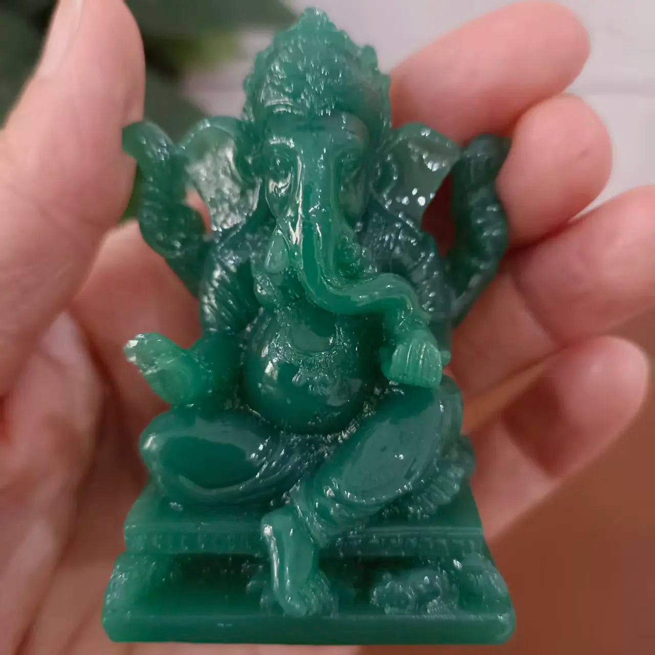 Lord Ganesha Buddha Statue Home Decoration Ganesh Elephant God Sculpture Figurines Ornaments Buddha Statues FengShui Lucky Gift