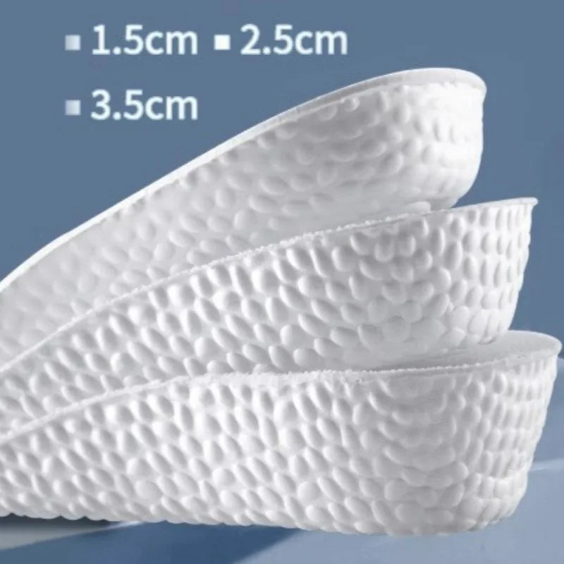 Arch Support Insoles Sneakers Height Increasing Shoe Pad Cuttable U-shaped Cup Shoes Cushion Relieve Foot Pressure Sports Insole