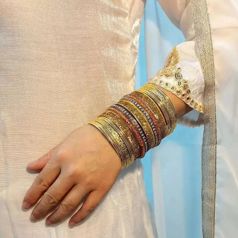 Indian Dance Multi Ring Bracelet Dai Dance Thai Dance Performance Accessories Performance Belly Dance Flying Dance