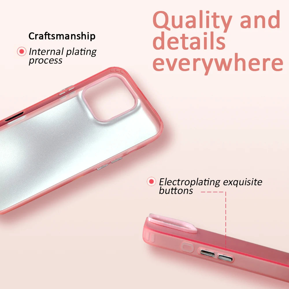 M-Morad MDLR Morad04 Phone Case For iPhone 12 13 14 15 16 17Pro Max Plus Protect Plating Phone Cover